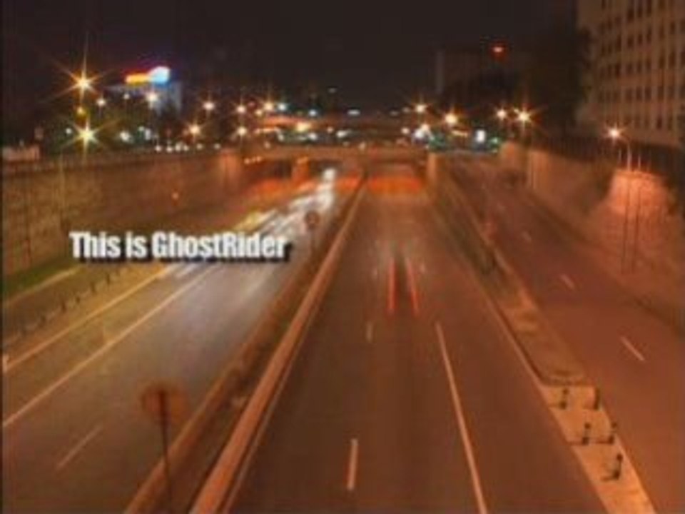 Record Tour Du Peripherique Paris en 9min57 (GhostRider)