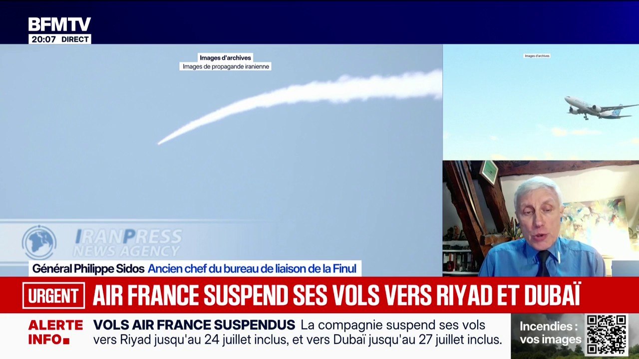 Air France suspend ses vols vers Riyad jusqu'au 24 juillet inclus, et vers Dubaï jusqu'au 27 juillet inclus