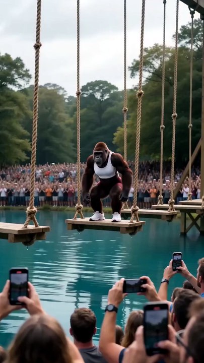 Female Orangutan Attempts the World's Toughest Challenge!