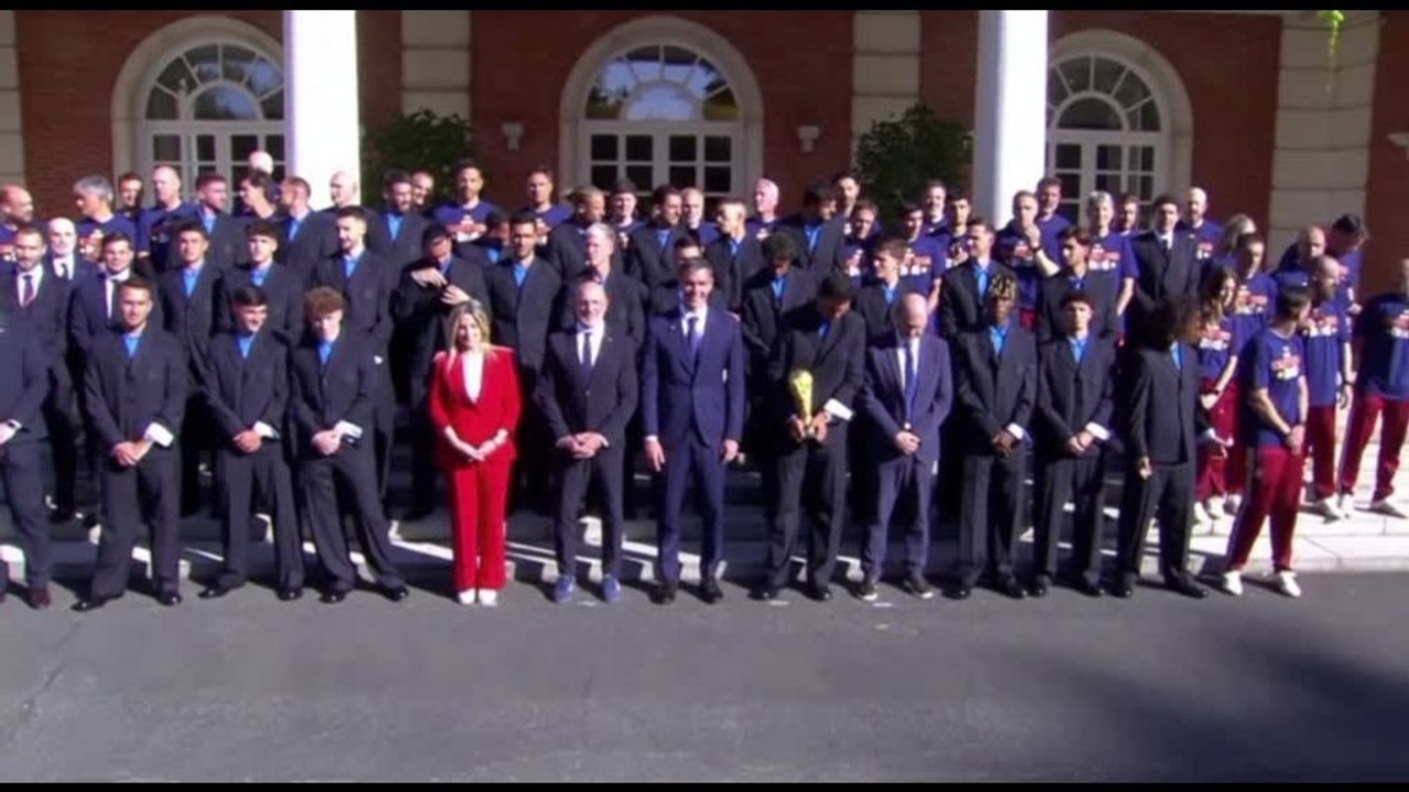 Spagna campione del mondo dal premier Pedro Sanchez