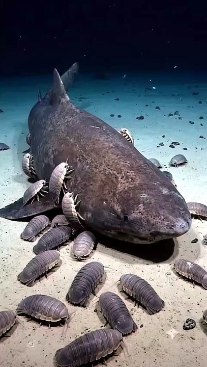 The Ocean's Cleanup Crew | Giant Isopods Devour a Shark | Deep Wildlife