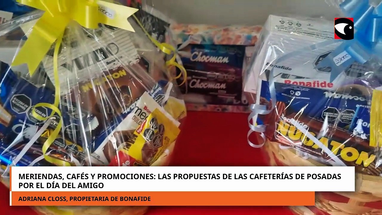 Meriendas, cafés y promociones: las propuestas de las cafeterías de Posadas por el Día del Amigo