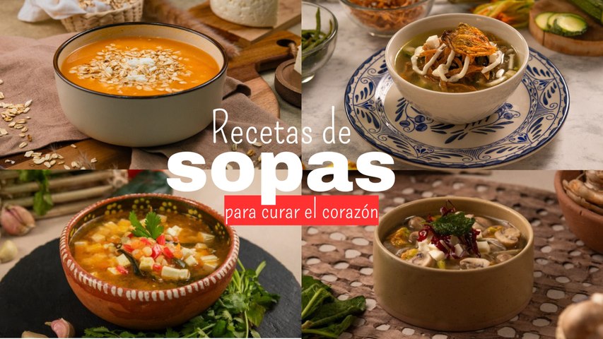 5 recetas de sopas calientes para la semana