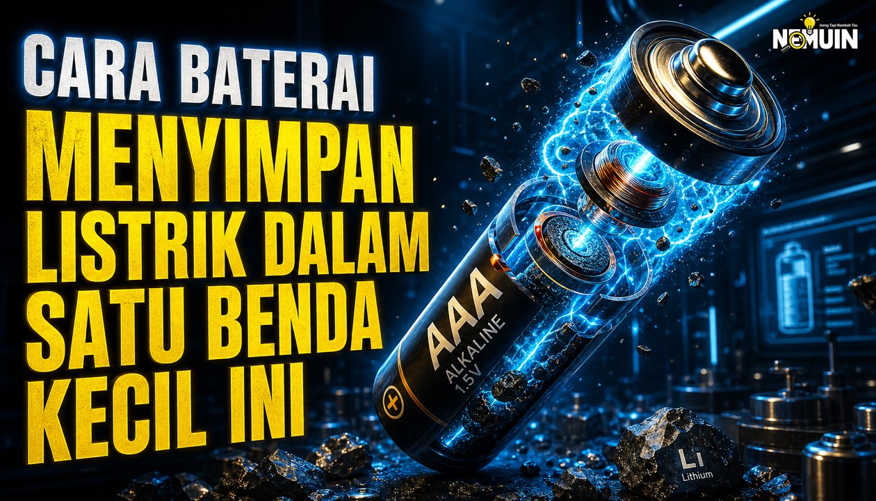 Ternyata Begini Cara Baterai Menyimpan Listrik Dalam Ruang Kecil