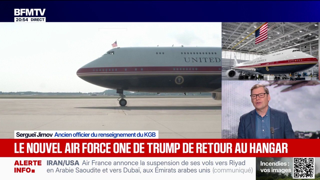 Le nouvel Air Force One de Donald Trump va être retiré pour être doté d'améliorations en termes de sécurité