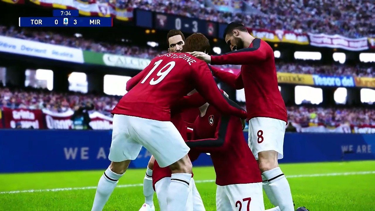PES 2021 Master League  AC Milan vs Torino – Full Match Gameplay