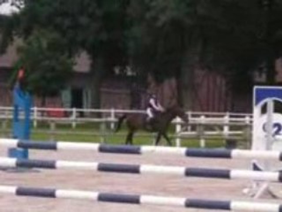 parcours d'obstacles au haras de jardy