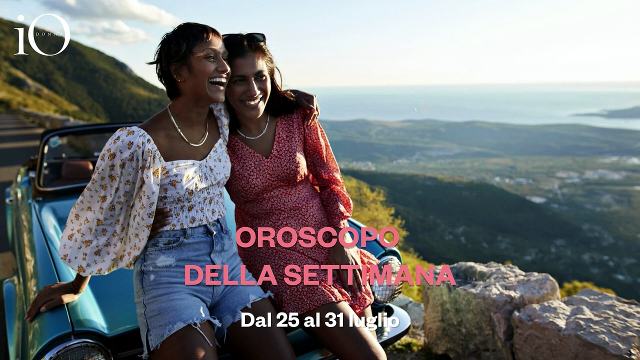 Oroscopo della settimana dal 25 al 31 luglio, in video