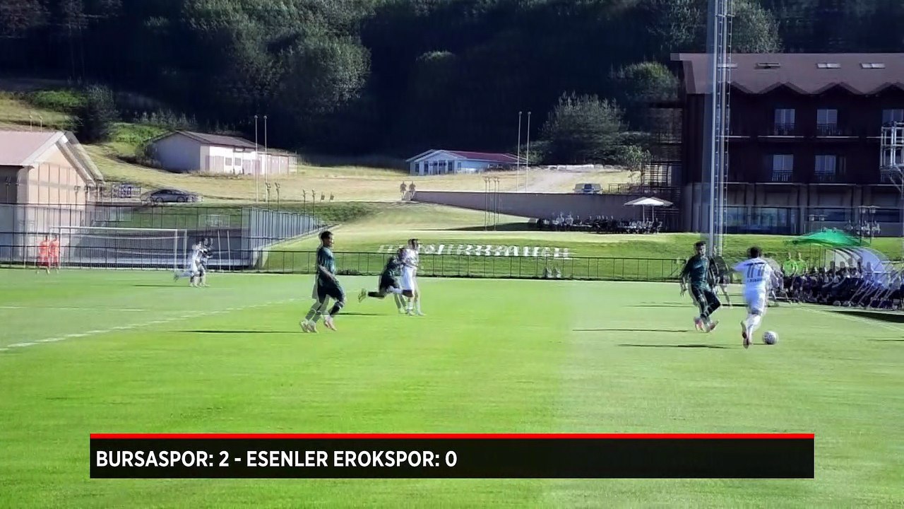 Bursaspor: 2 - Esenler Erokspor: 0