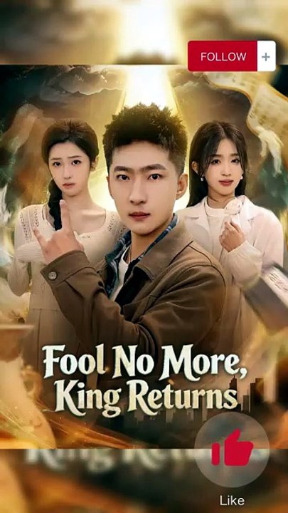 🌈Fool No More King Returns Chinese Drama English Dubbed Dailymotion #reelshort HD Movie [Full Movie]