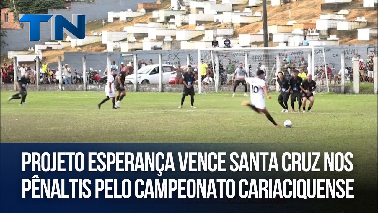 Giro Esportivo | Projeto Esperança vence Santa Cruz nos pênaltis pelo Campeonato Cariaciquense