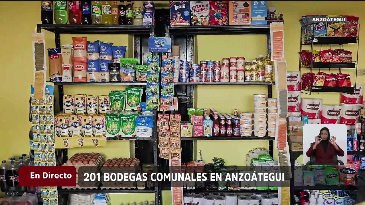 Se suman 15 bodegas comunales en Anzoátegui para fortalecer el acceso a la canasta alimentaria