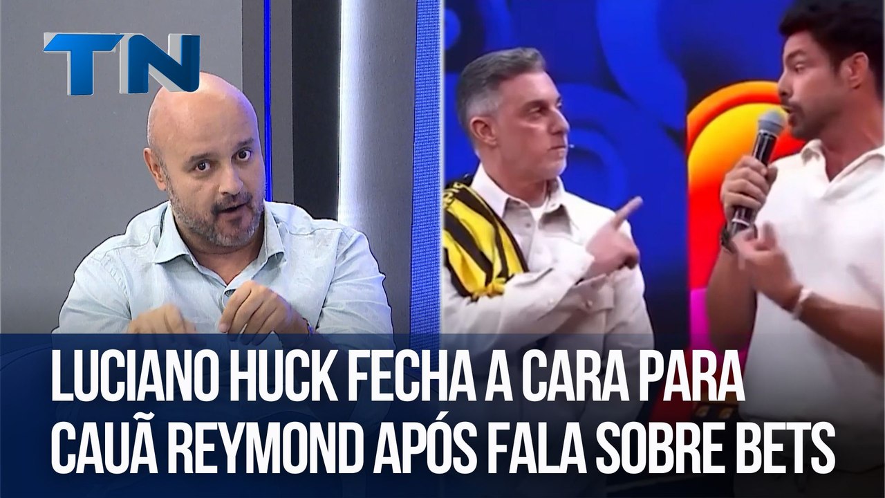Hora da Treta | Luciano Huck fecha a cara para Cauã Reymond após fala sobre bets