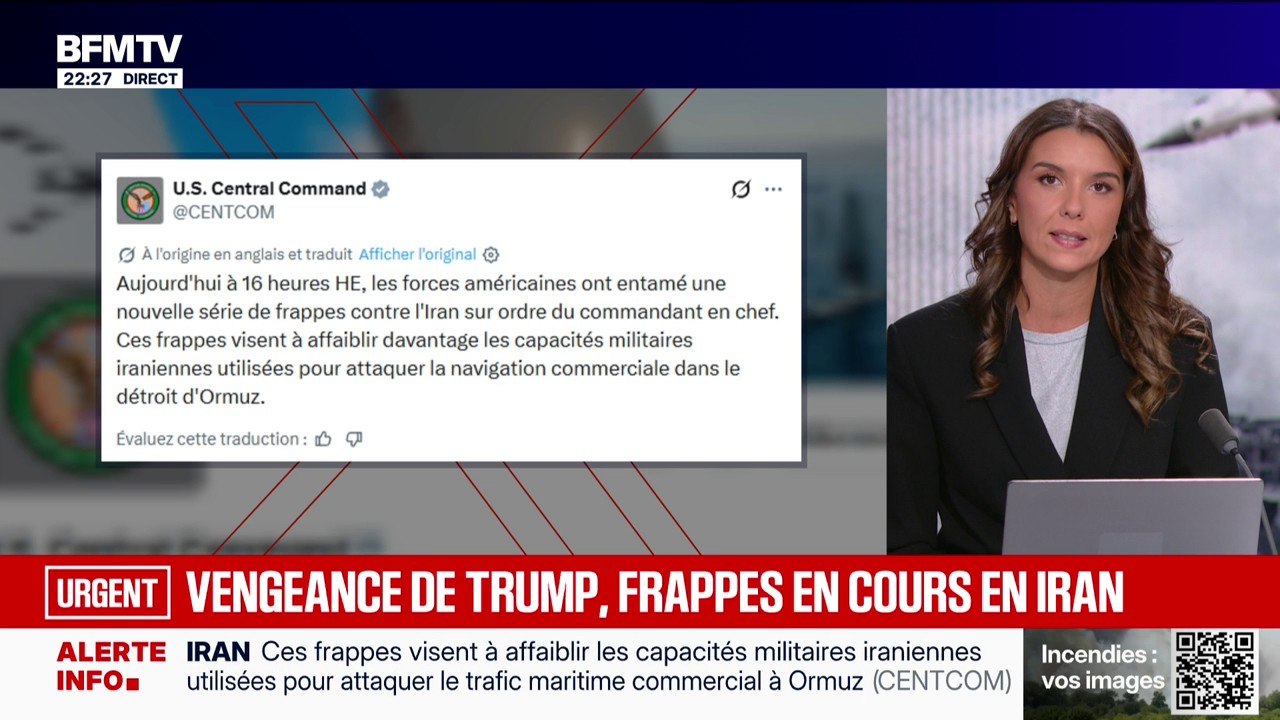 Iran: les États-Unis annoncent une nouvelle série de frappes