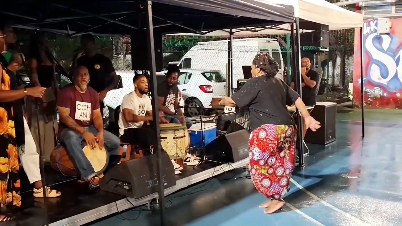 Gwoka lewoz au carmel fête du Carmel Basse-Terre