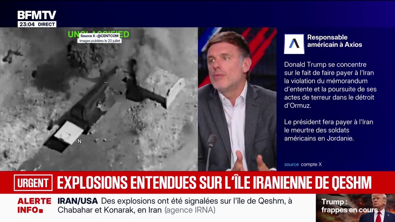 Iran: des explosions entendues sur l'île de Qeshm, selon Al Jazeera