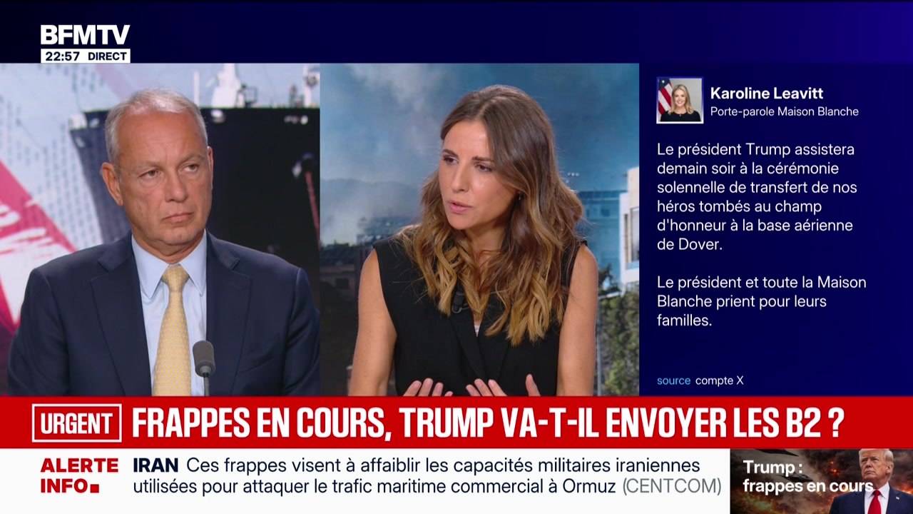 Vengeance de Trump, frappes en cours en Iran - 20/07