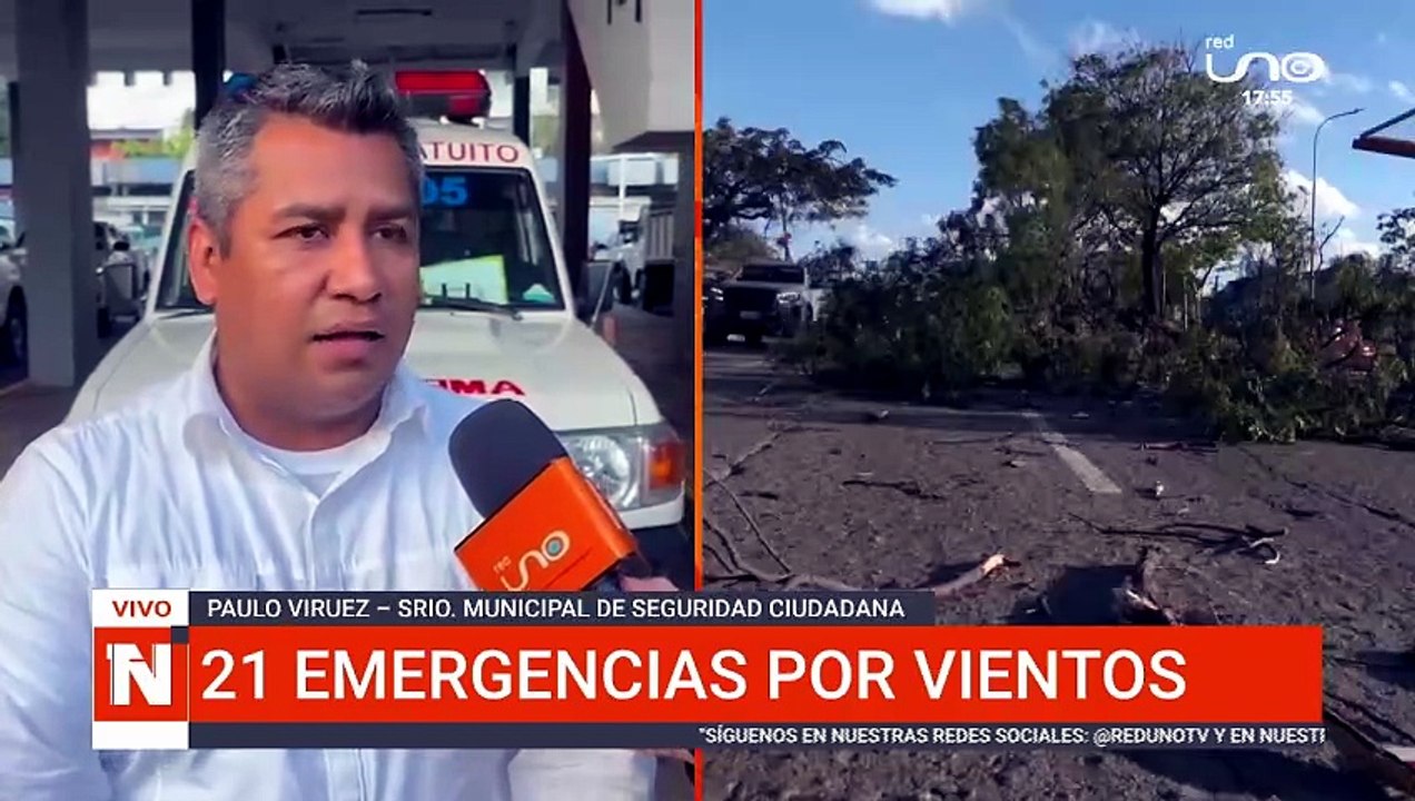 21 EMERGENCIAS POR VIENTOS