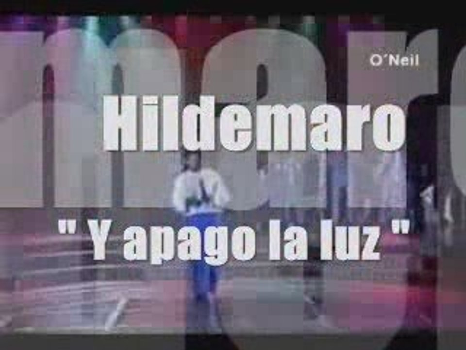 Apago la luz Hildemaro SUBTITULADO