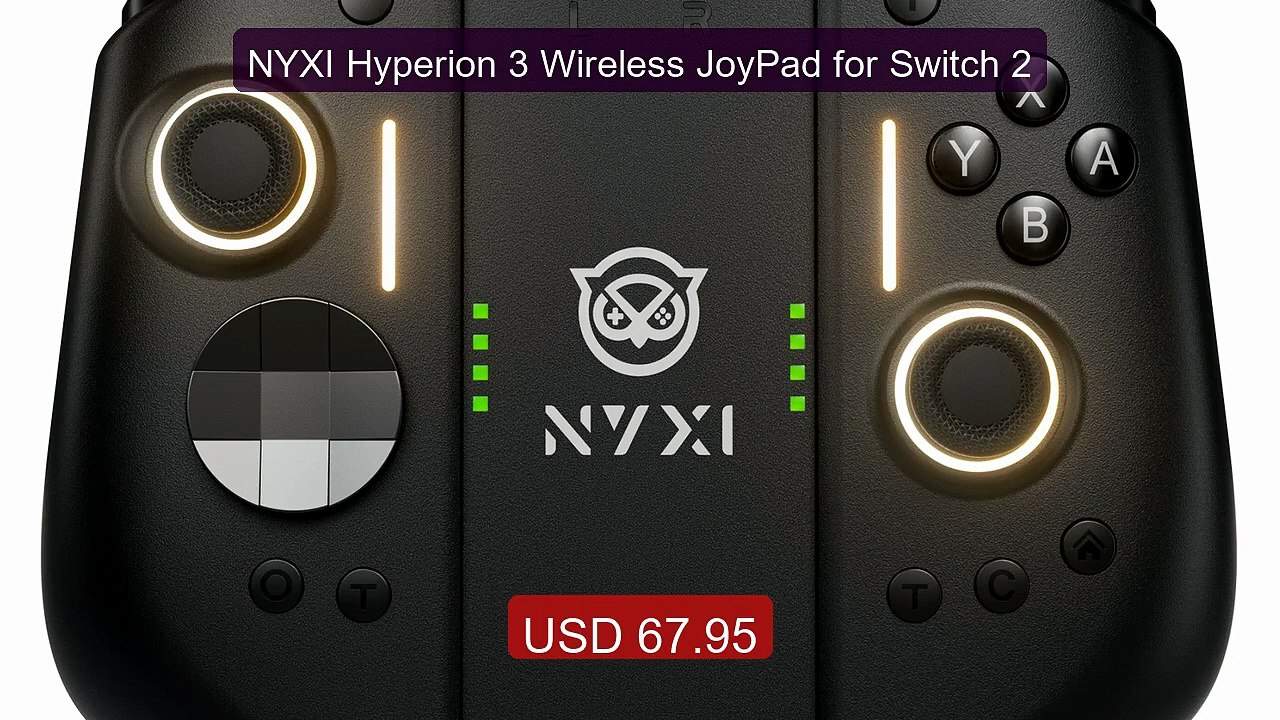 NYXI Hyperion 3 Wireless JoyPad for Switch 2 -- Top Pick 2026 | Unbeatable Price!