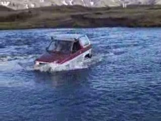 przejazd przez rzeke