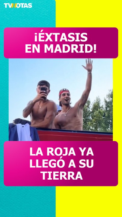 ¡Locura en Madrid! La Selección de España celebra el Mundial con un espectacular recorrido entre miles de aficionados