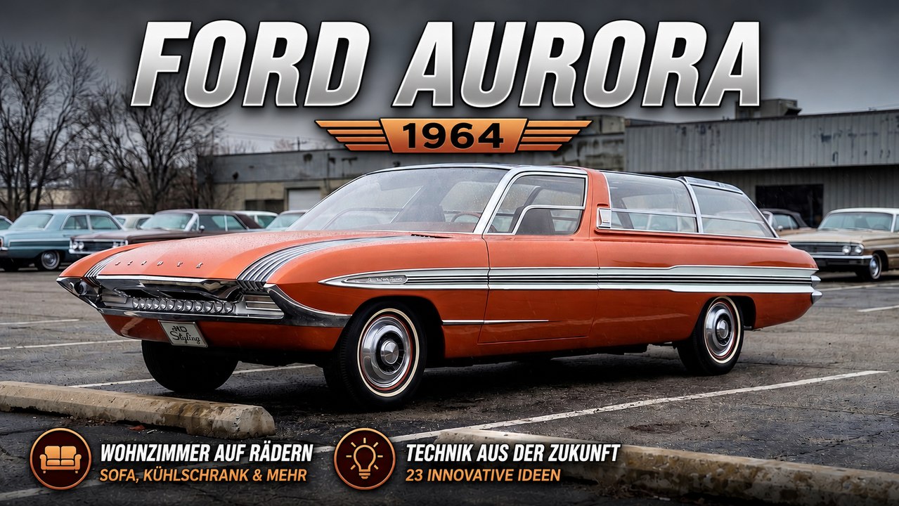 Ford Aurora (1964): Luxus, Technik und Visionen aus den 1960ern