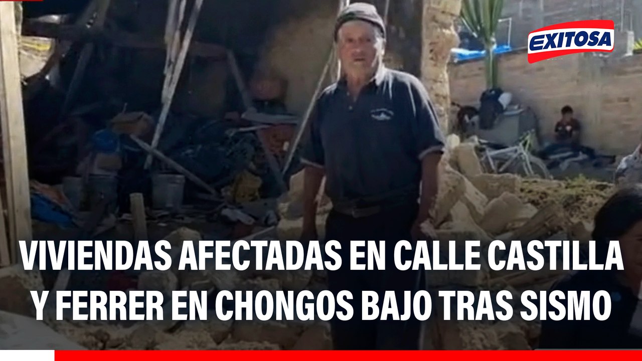 Damnificados en Chongos Bajo claman por ayuda tras sufrir pérdidas materiales por sismo
