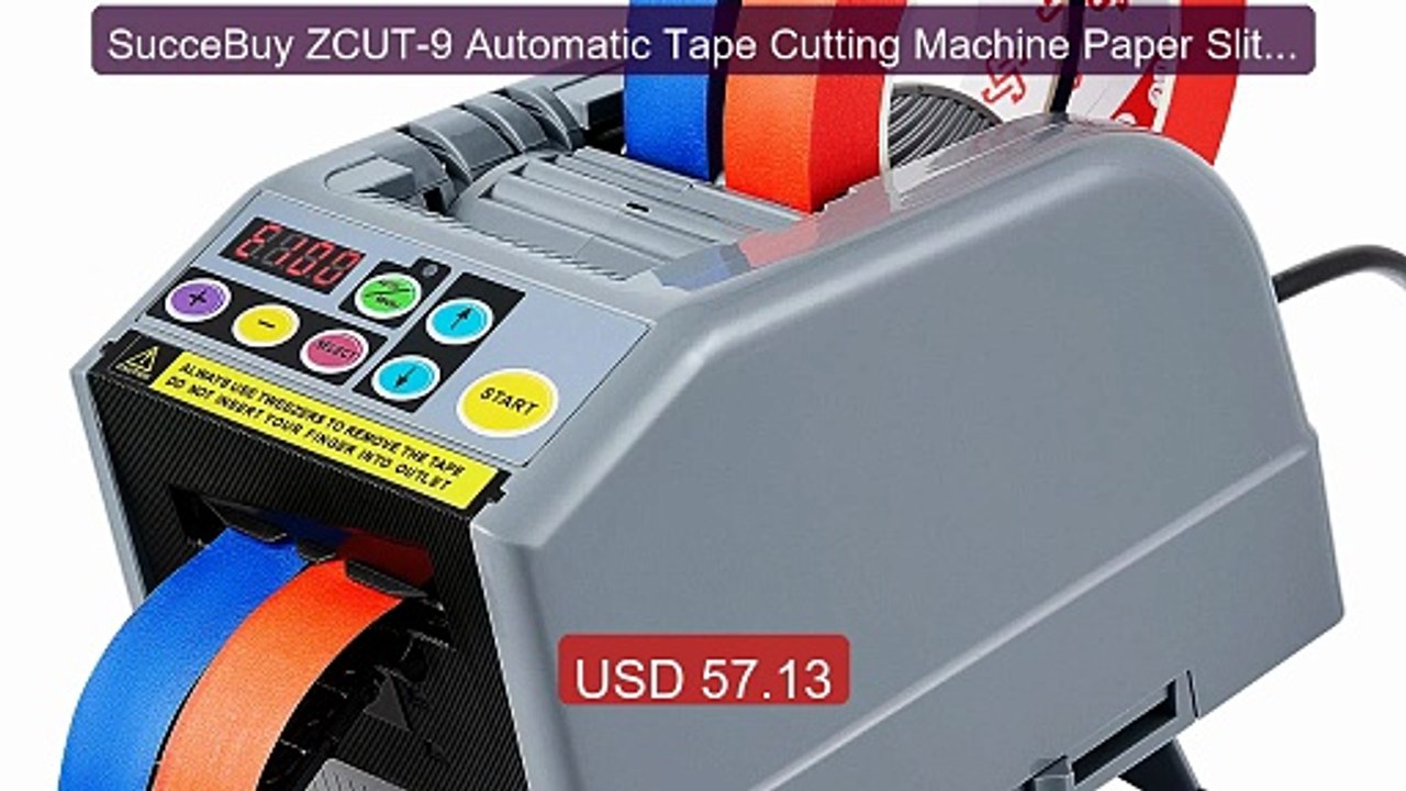 SucceBuy ZCUT-9 Automatic Tape Cutting Machine...