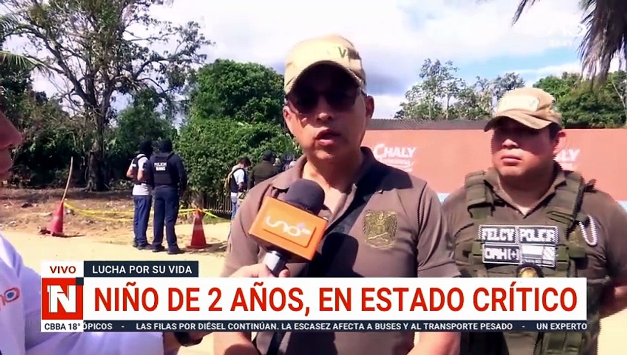 NIÑO DE 2 AÑOS EN ESTADO CRÍTICO