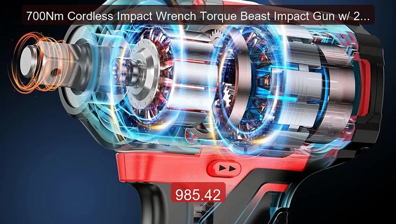 700Nm Cordless Impact Wrench Torque Beast Impact Gun w/ 2X 4.0Ah B... -- Best Deal 2026 | Shop Now!