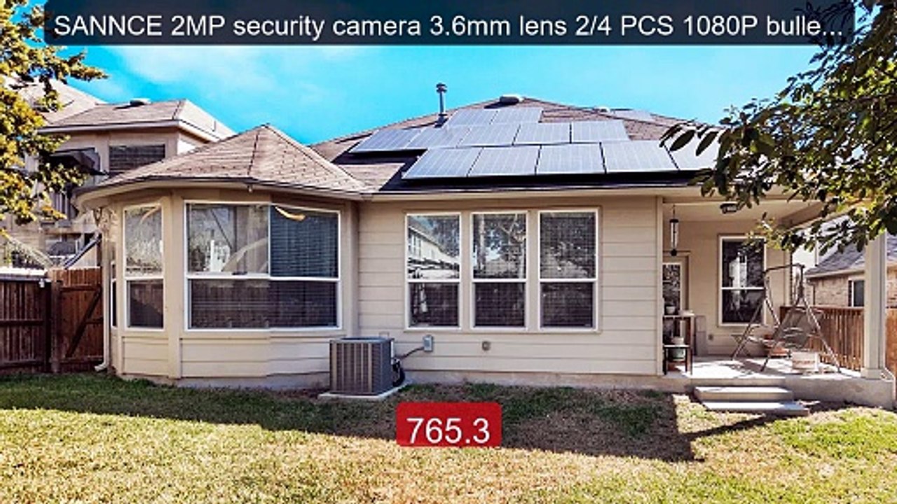 SANNCE 2MP security camera 3.6mm lens 2/4 PCS 1080P bullet cctv cam... -- Top Rated 2026 | Buy Now!