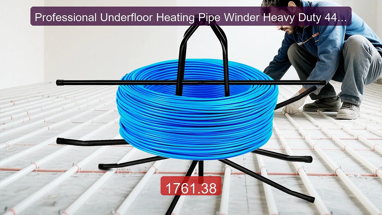 Professional Underfloor Heating Pipe Winder Heavy Duty 440 ... -- Top Pick 2026 | Unbeatable Price!