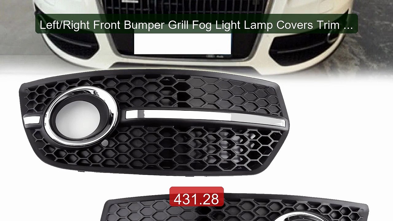 Left/Right Front Bumper Grill Fog Light Lamp Covers Trim for ... -- Amazing Value 2026 | Must Have!