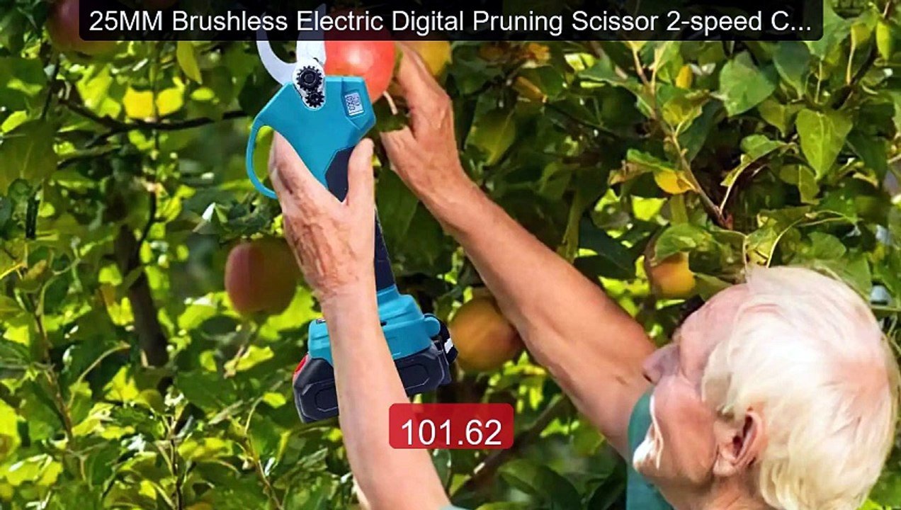 25MM Brushless Electric Digital Pruning Scissor 2-speed Cordl... -- Amazing Value 2026 | Must Have!