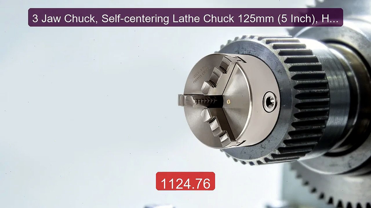 3 Jaw Chuck, Self-centering Lathe Chuck 125mm (5 Inch), High P... -- Best Buy 2026 | Great Quality!