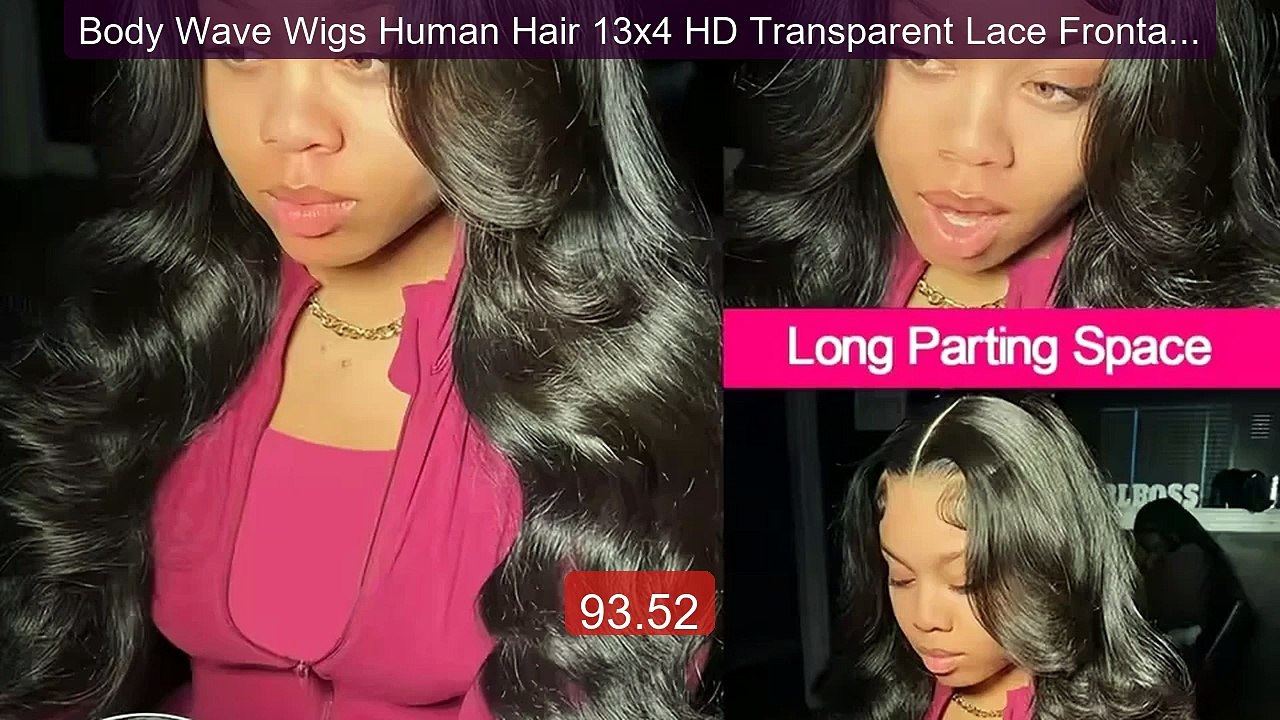Body Wave Wigs Human Hair 13x4 HD Transparent Lace Frontal Wi... -- Amazing Value 2026 | Must Have!