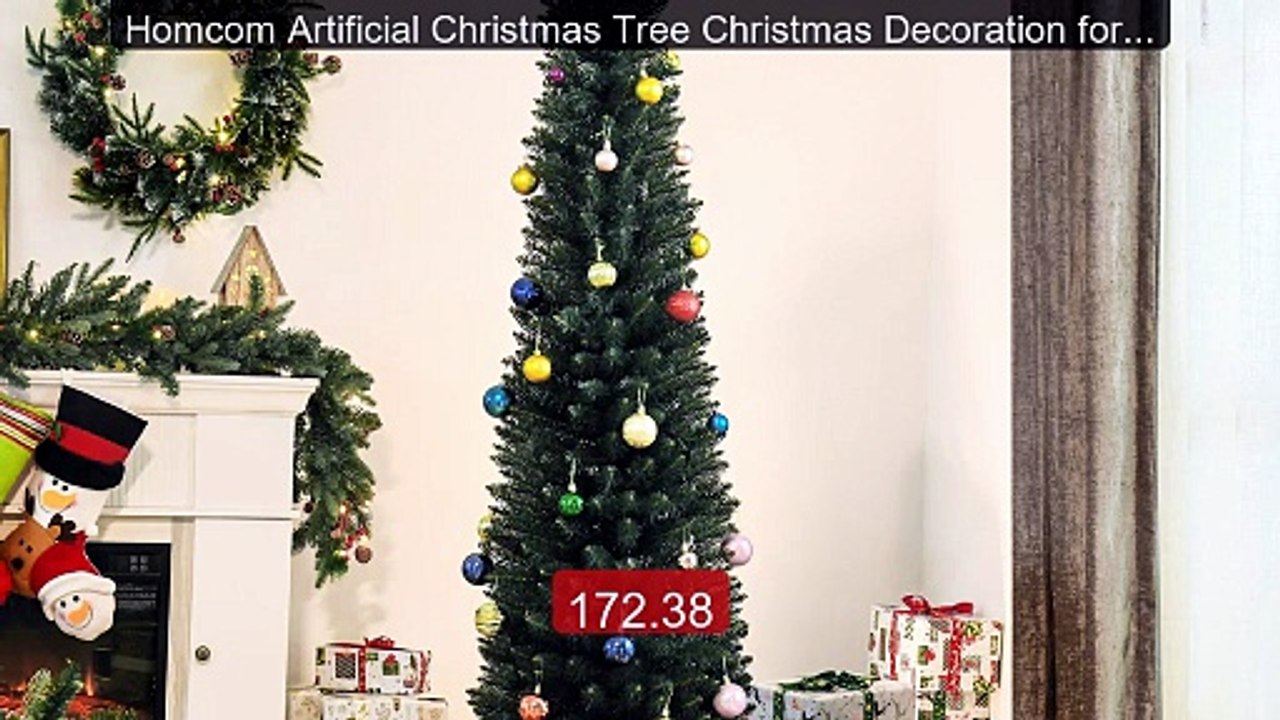 Homcom Artificial Christmas Tree Christmas Decoration for Indoors ... -- Best Deal 2026 | Shop Now!
