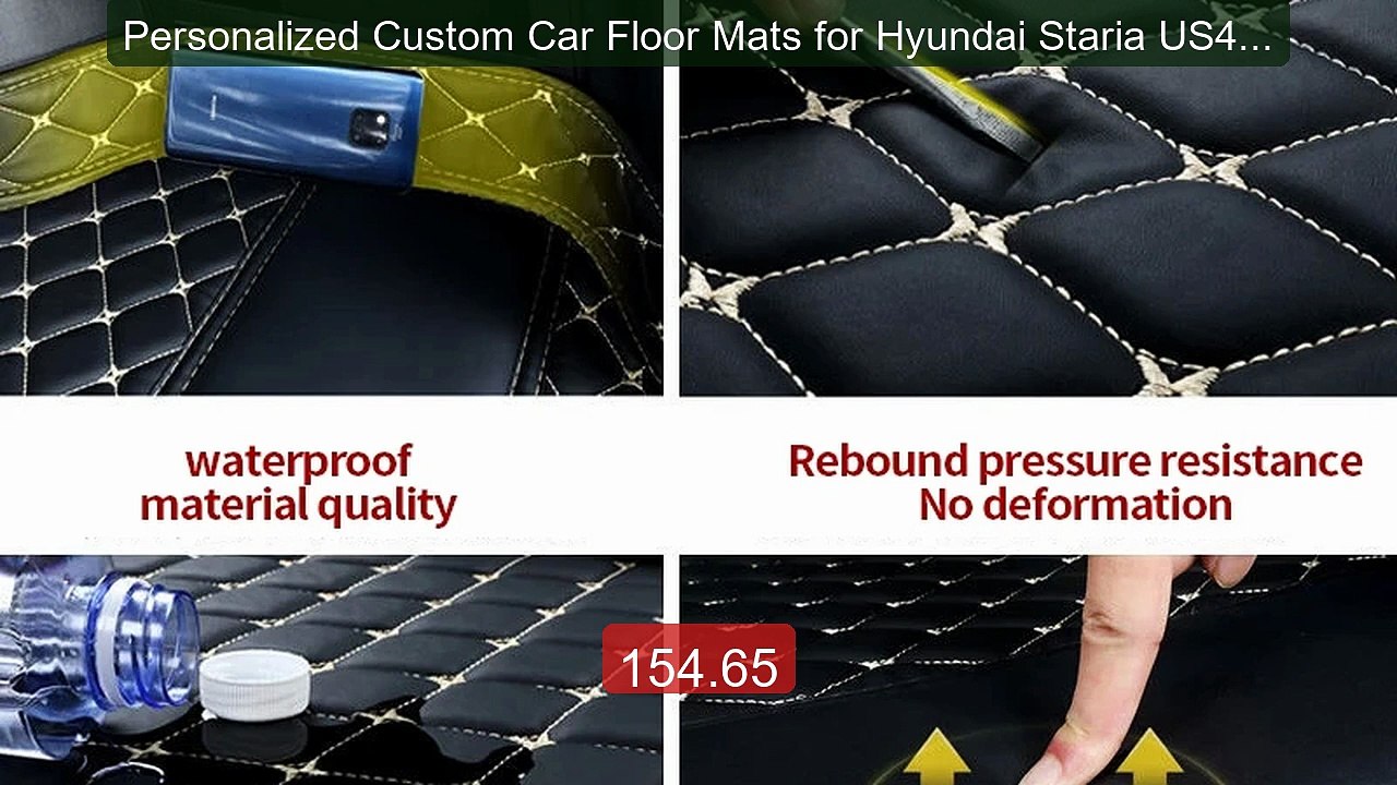 Personalized Custom Car Floor Mats for Hyundai Staria US4 2021- 20... -- Best Deal 2026 | Shop Now!