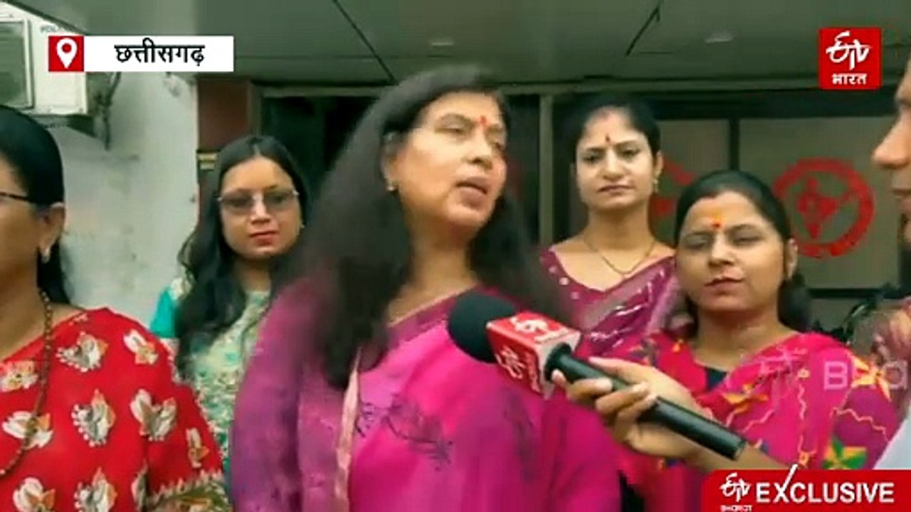 राजनीतिक लाभ के लिए छात्रों की भावनाओं को भड़काना ठीक नहीं, भूपेश बघेल और कांग्रेस ने कभी नहीं किया श्रीराम का समर्थन : सरोज पांडेय