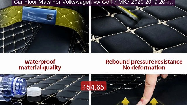 Car Floor Mats For Volkswagen vw Golf 7 MK7 2020 2019 2018 2017 20... Best Deal 2026 | Shop Now!