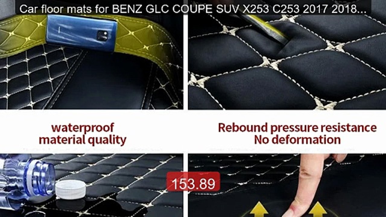Car floor mats for BENZ GLC COUPE SUV X253 C253 2017 2018 2019 202... -- Best Deal 2026 | Shop Now!