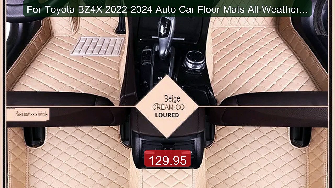 For Toyota BZ4X 2022-2024 Auto Car Floor Mats All-Weather TPE... -- Amazing Value 2026 | Must Have!