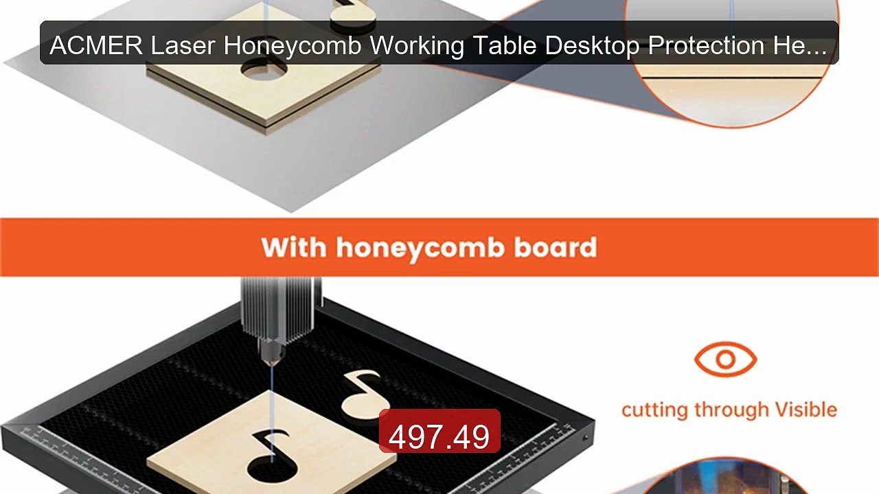 ACMER Laser Honeycomb Working Table Desktop Protection Heat Di... -- Best Buy 2026 | Great Quality!