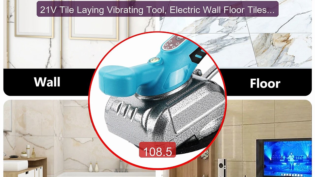 21V Tile Laying Vibrating Tool, Electric Wall Floor Tiles P... -- Top Pick 2026 | Unbeatable Price!