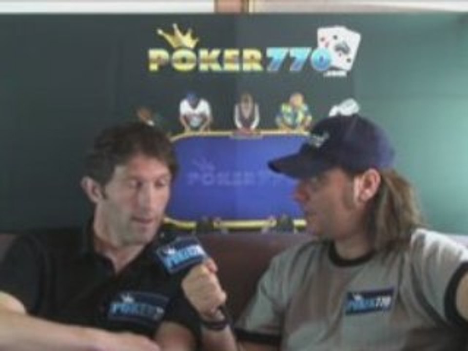 WSOP Main Event, Day 1: interview Eric Denizart