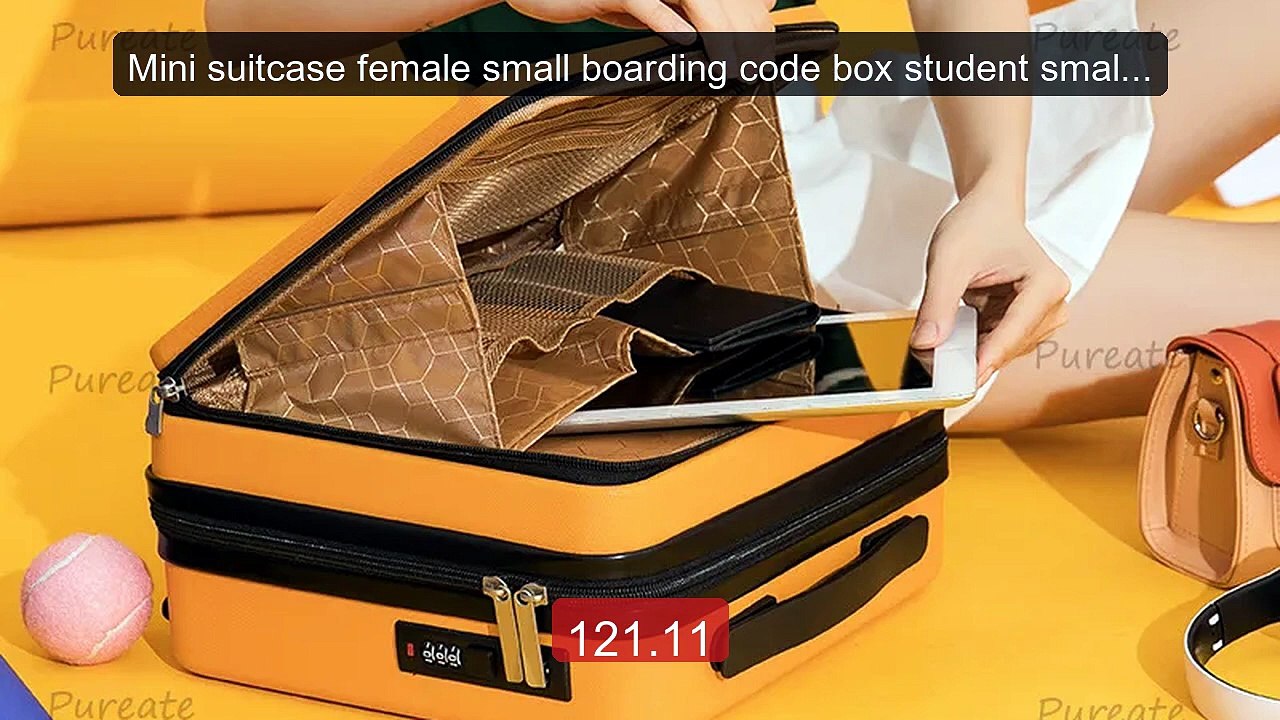 Mini suitcase female small boarding code box student small ... -- Top Pick 2026 | Unbeatable Price!