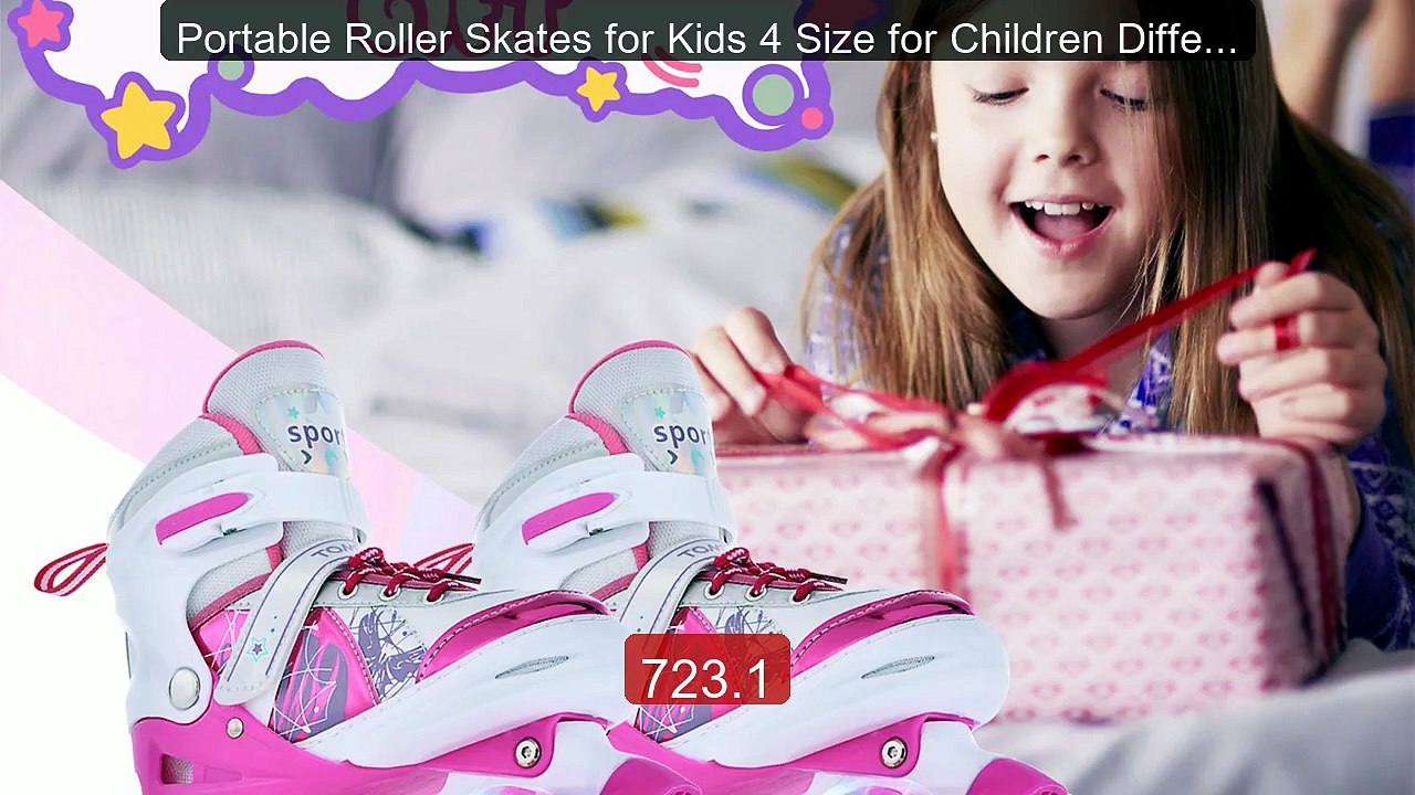 Portable Roller Skates for Kids 4 Size for Children Different Ages... -- Best Deal 2026 | Shop Now!