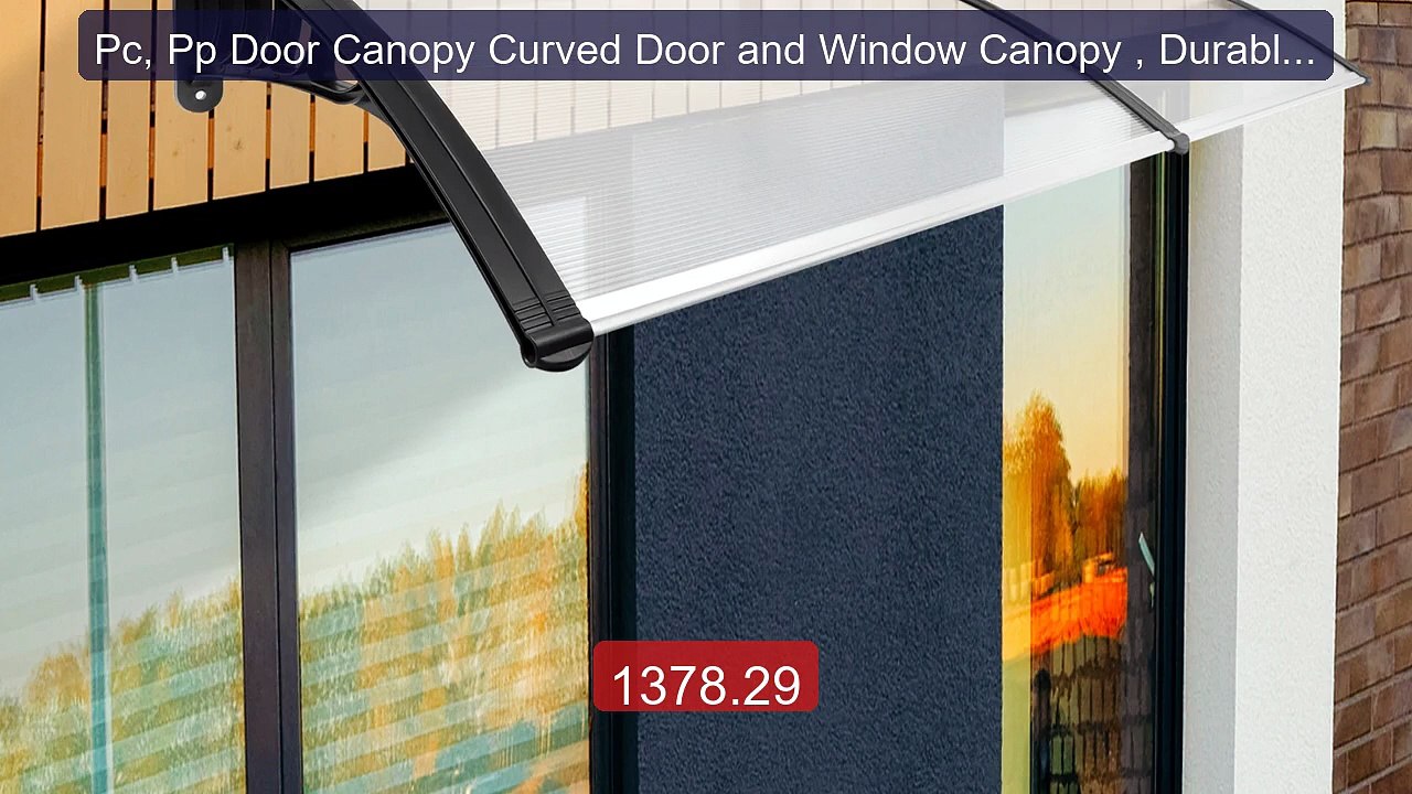 Pc, Pp Door Canopy Curved Door and Window Canopy , Durable Patio Po... -- Top Rated 2026 | Buy Now!