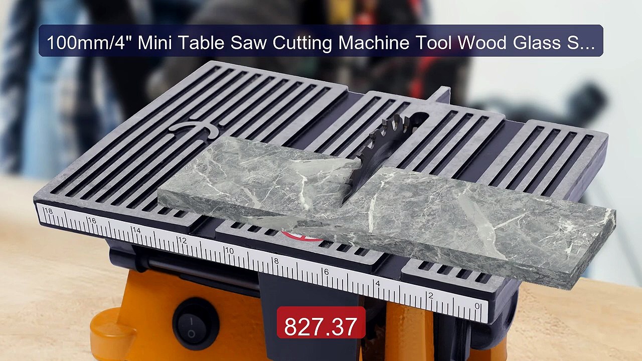 100mm/4" Mini Table Saw Cutting Machine Tool Wood Glass Stone... -- Amazing Value 2026 | Must Have!